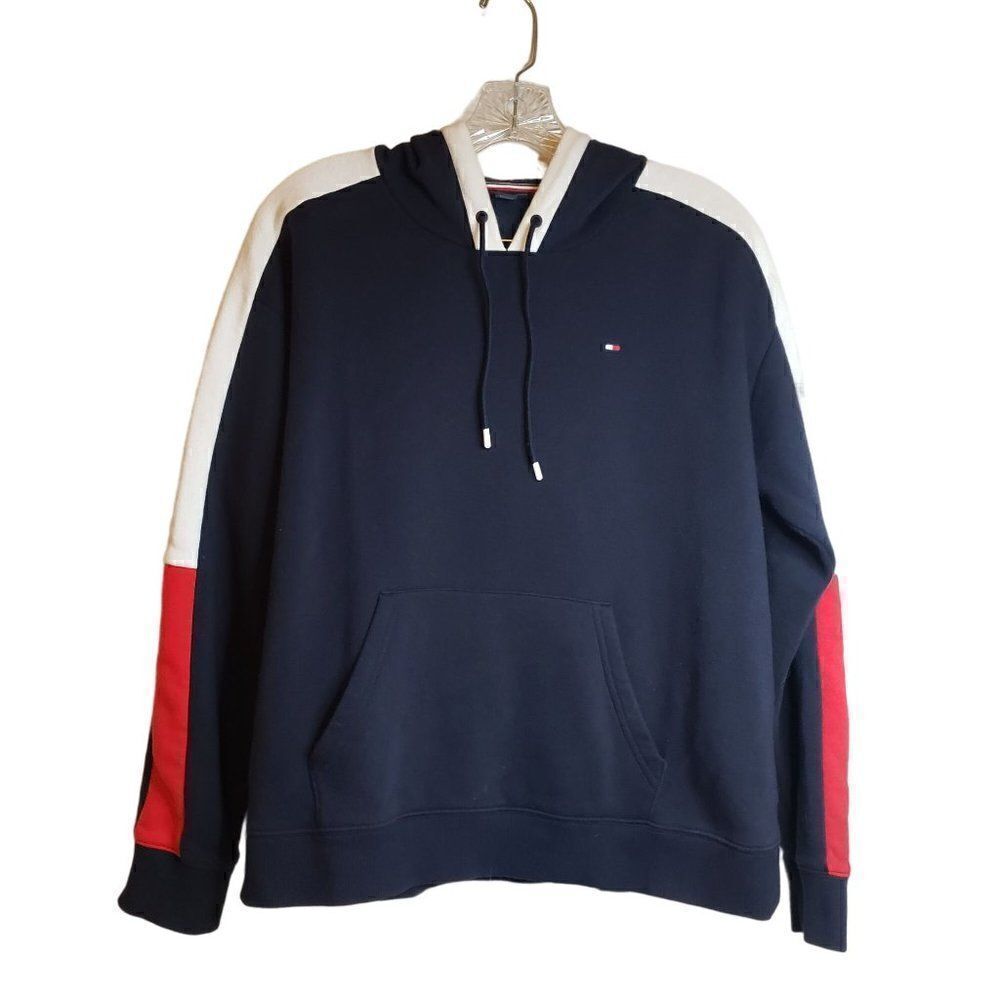 Tommy Hilfiger Relaxed Fit Women’s Pull Over Hoodie- Size Medium